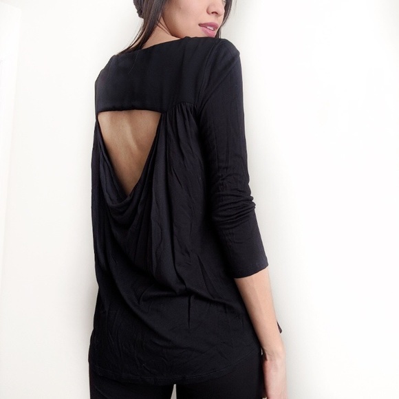 Alice + Olivia Tops - NEW Alice and Olivia Open Back Top